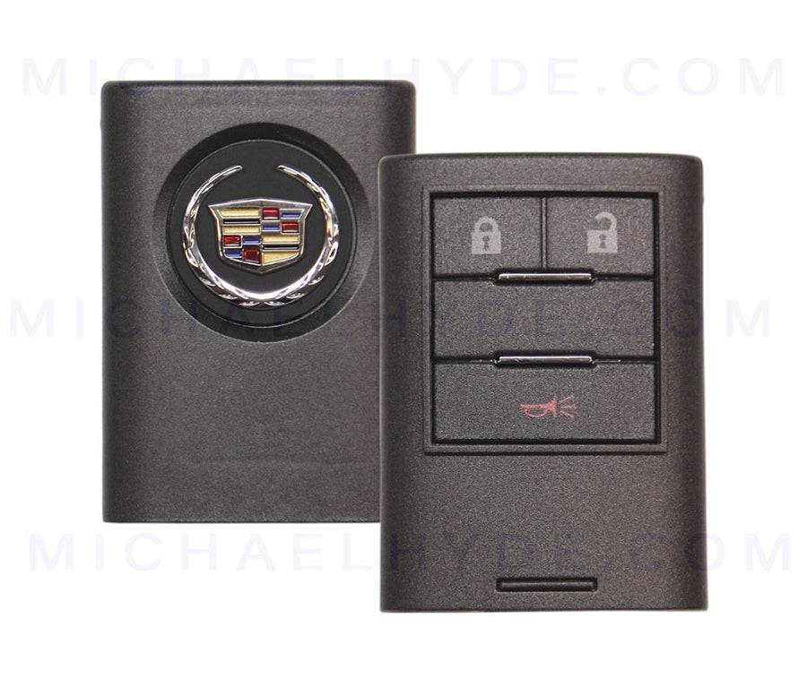 2010-14 Cadillac SRX - 3 Button Proximity Remote Fob - Strattec 5931852 - FCC: NBG009768T - 315 MHz
