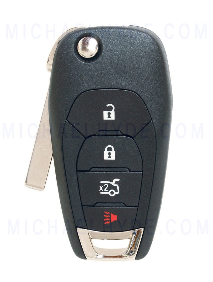 Chevy Cruze Flip Key Remote - 4 Button - Strattec 5933405 - 315 MHz - FCC: LXP-T003 - 13588756