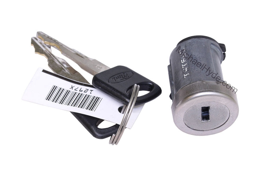707592C Ford Ignition lock Coded with Keys - Strattec Lock Part