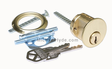 ILCO Rim Cylinder SC1 keyway - Satin Chrome Finish 626 - 7075SC-26D-KA —  Michael Hyde - National Auto Lock Service