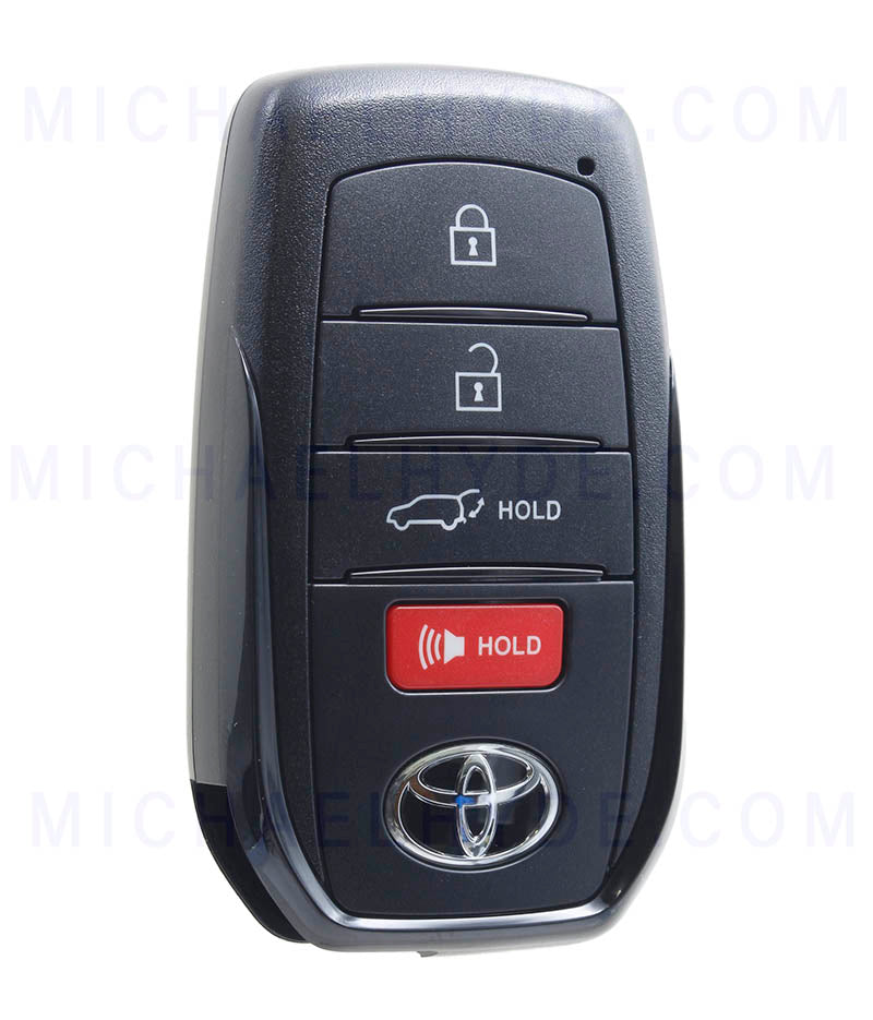 2022 Toyota Corolla Cross Proximity Remote Fob (4 Button) 89904-0A020- FCC: HYQ14BEL