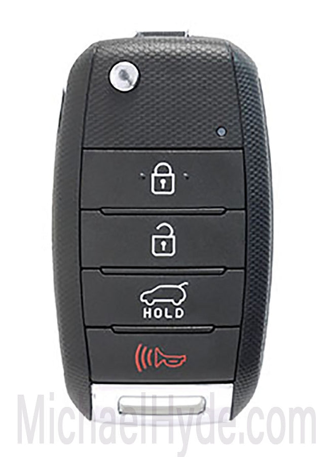 2015+ Kia Sedona Remote Fob for Flip Out Key - 95430 A9100 - TQ8-RKE-4F19
