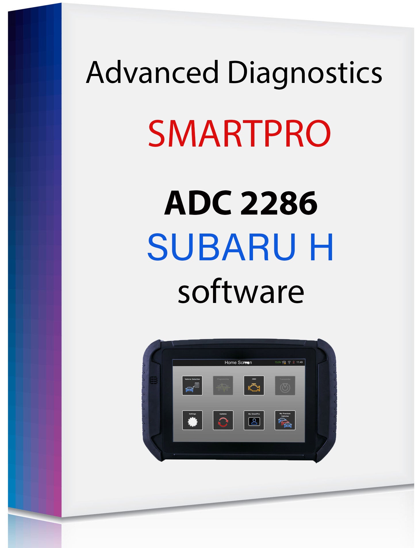 SmartPro Software - Subaru® 2018 - ADS2286 (updated JAN 2023)