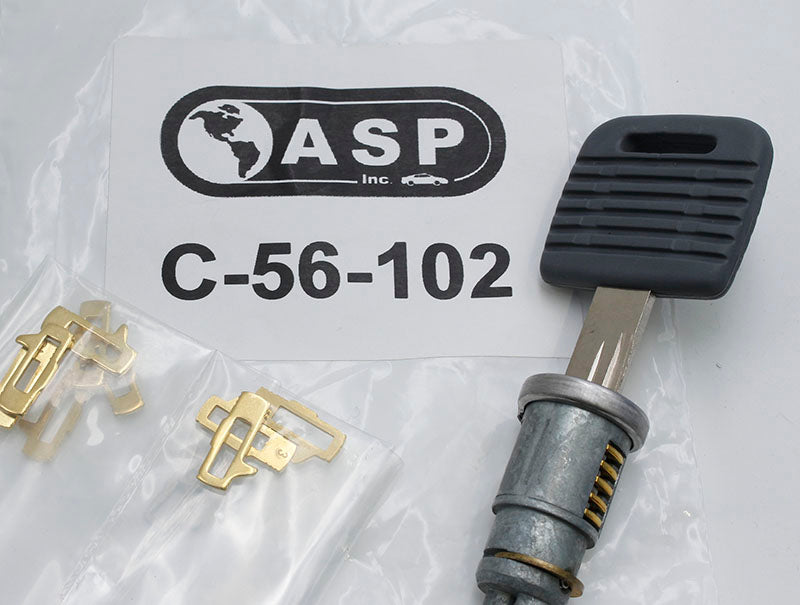 Freightliner Truck Ignition Lock Cylinder - Coded - ASP# C-56-102 comes with tumblers - Z code series, 4 depths