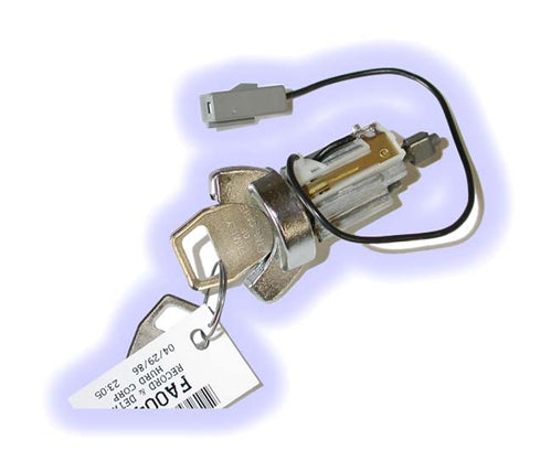ASP C-42-407 - LC1407, Ignition Lock with Keys, Ford - Lincoln - Mercury (C42407 LC1407) Chrome