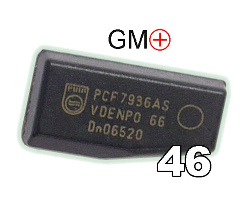 GM (46) Circle Plus+ Philips Crypto2 Wedge Type Chip - National Auto Lock Service