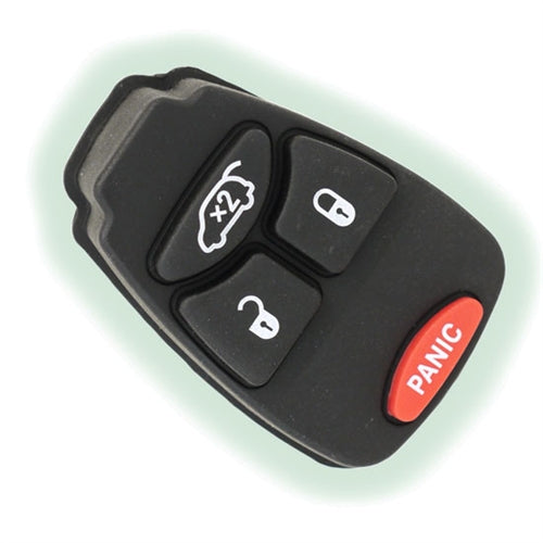 Chrysler - Dodge 4 Button Pad (A) for Remote Head Key - Small Buttons