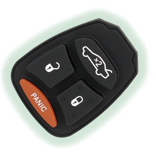 Chrysler - Dodge 4 Button Pad (B) for Remote Head Key