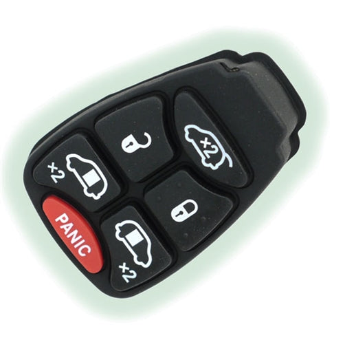 Chrysler - Dodge 6 Button Pad (C) for Remote Head Key