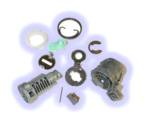 ASP D-19-215, Honda Door Lock, Uncoded service pack including pawl-tailpiece Left Hand (D19215)