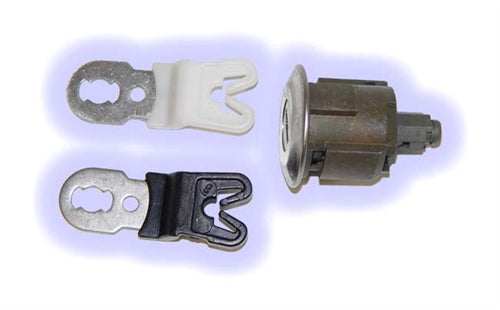 ASP D-42-176, Ford Door Lock, UnCoded Lock with Keys non-lighted (D42176)