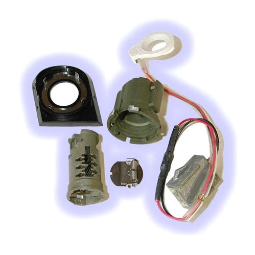 ASP D-42-213, Ford Door Lock, Uncoded service pack Right Hand, lighted keyhole (D42213)