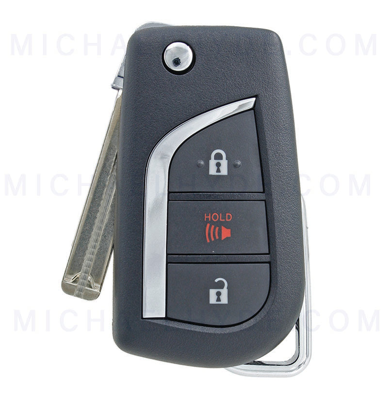 ILCO FLIP-TOY-3B1 Toyota 3 Button Flip Key (HYQ12BFB, H Chip) AX00014750 036448256945