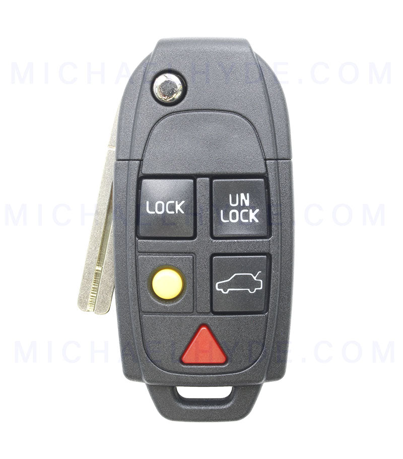 ILCO FLIP-VOLVO-5B1 - Volvo 5 Button Flip Key - OEM# 8688799 (Remote), 31253386 (Key) FCC: LQNP2T-APU - AX00015260 - 036448258161