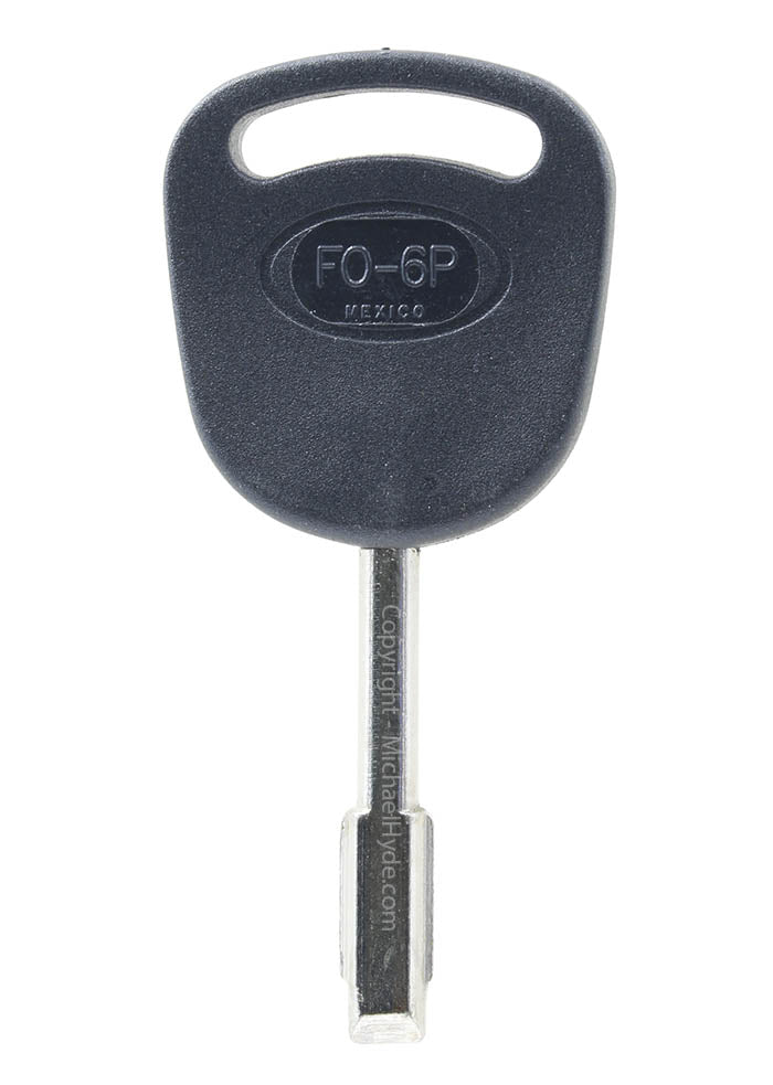 Ford - Jaguar Tibbe Key - 6 Cut  S30FDP - Steel Key
