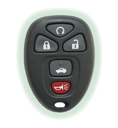 GM 5 Button Remote Case (H) Replacement Shell