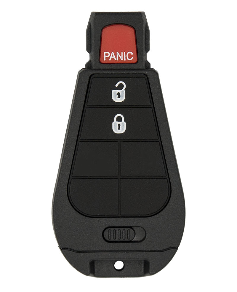 ILCO POD-LAL-3B2 - 3 Button Fobik Style Remote - FCC: GQ4-53T - Includes Emergency Key - UPC: 036448254675 / Item: AX00014000 - Lock, Unlock, & Panic