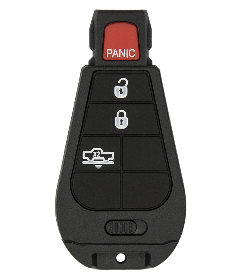 ILCO POD-LAL-4B5 - 4 Button Fobik Style Remote - FCC: GQ4-53T - Includes Emergency Key - UPC: 036448255504