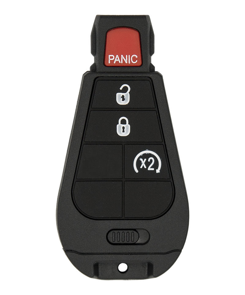 ILCO POD-LAL-4B7 - 4 Button Fobik Style Remote - FCC: GQ4-53T - Includes Emergency Key - UPC: 036448255528