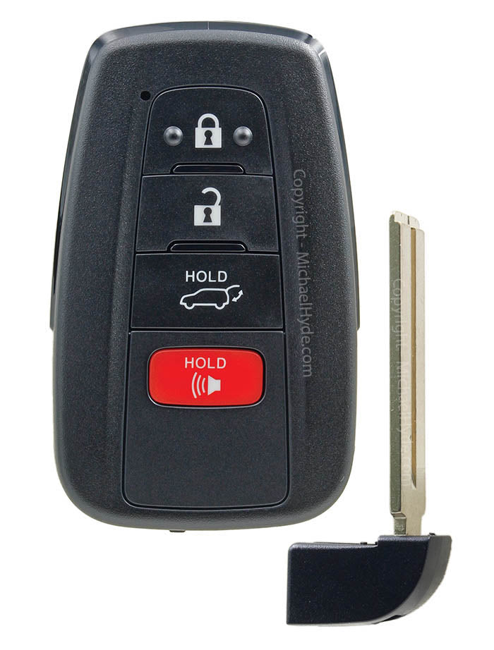 ILCO PRX-TOY-4B2 - Toyota 4 Button Proximity Remote - FCC: HYQ14FBC - AX00013660 - Aftermarket for # 8990H-0R030