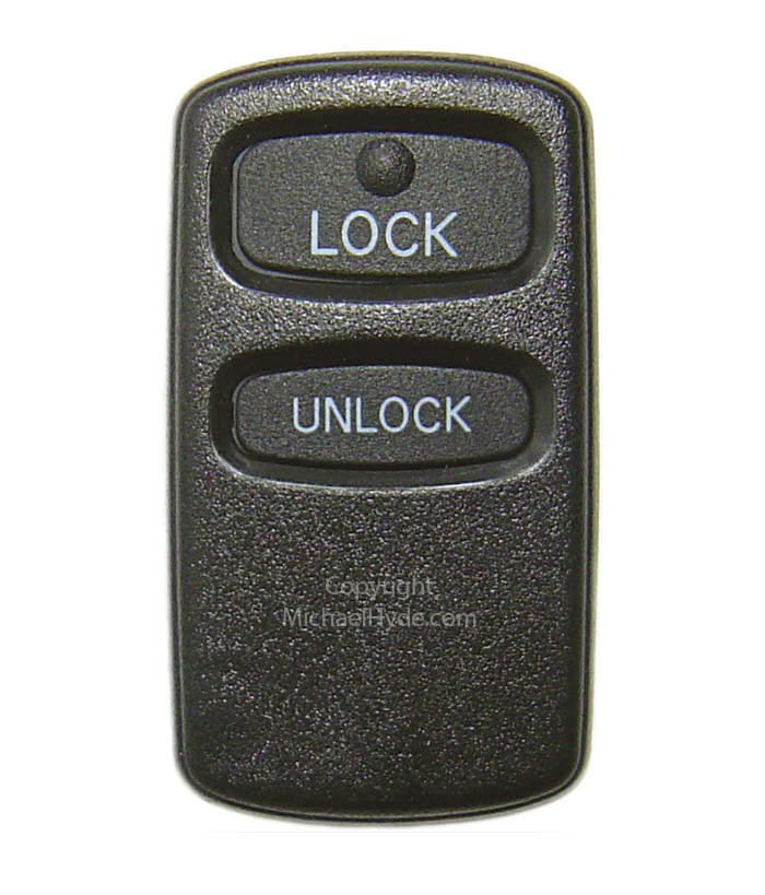 ILCO RKE-MITS-2B1 - Mitsubishi 2 Button Remote Fob  - FCC: HYQ12ABA - AX00013530 - Aftermarket for # MR587858, MR490286, MR587751