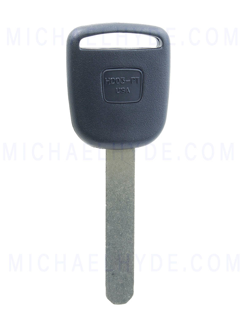 ILCO HO03-PT (H003-PT) V Chip Transponder Key -  4 Track Keyway - Acura Honda
