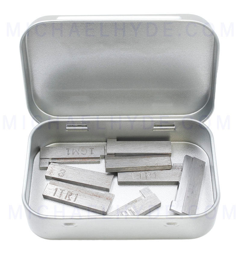 Aluminum Tin for ITL Inserts - Keep your inserts in one location