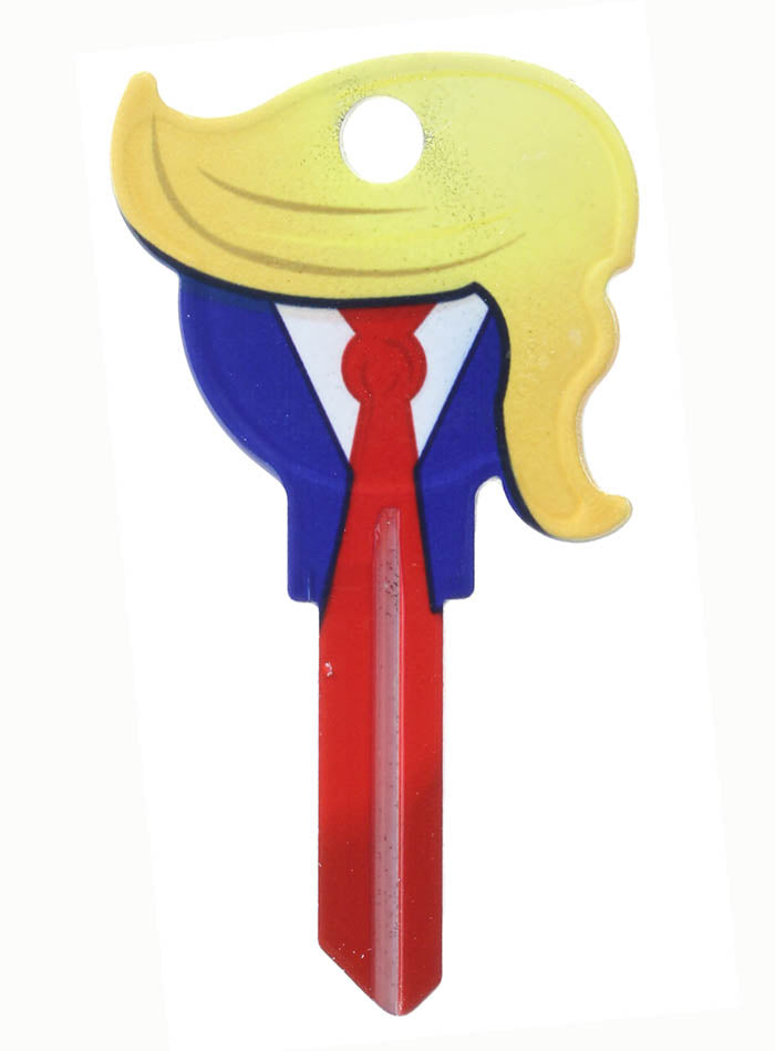 KW1 - The Donald - Personali-Keys from ILCO - Kwikset KW1 - KW-SHAPES-DONALD - AK00030830