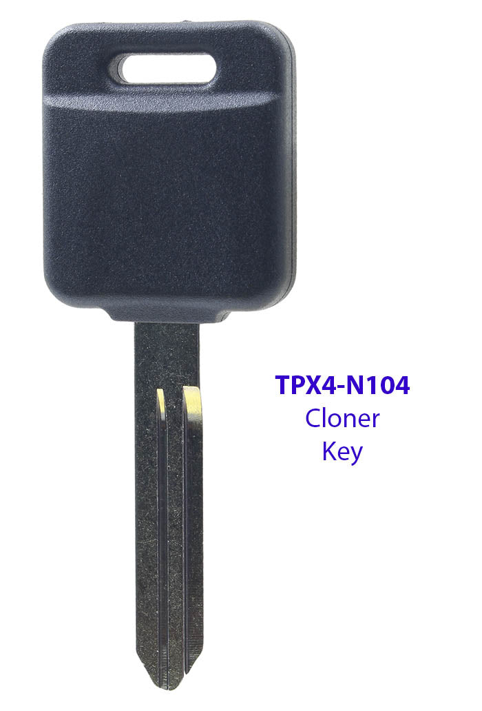 Nissan - Infiniti N104 type Cloner Key TPX4 Philips Crypto2 Cloning - Compatible with the JMA Cloner Type