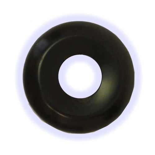 Merkur XR4TI door black cap 32.8mm - 1.29 inch diameter , ASP Lock Face Cap, (P18202) P-18-202 (10 pack)