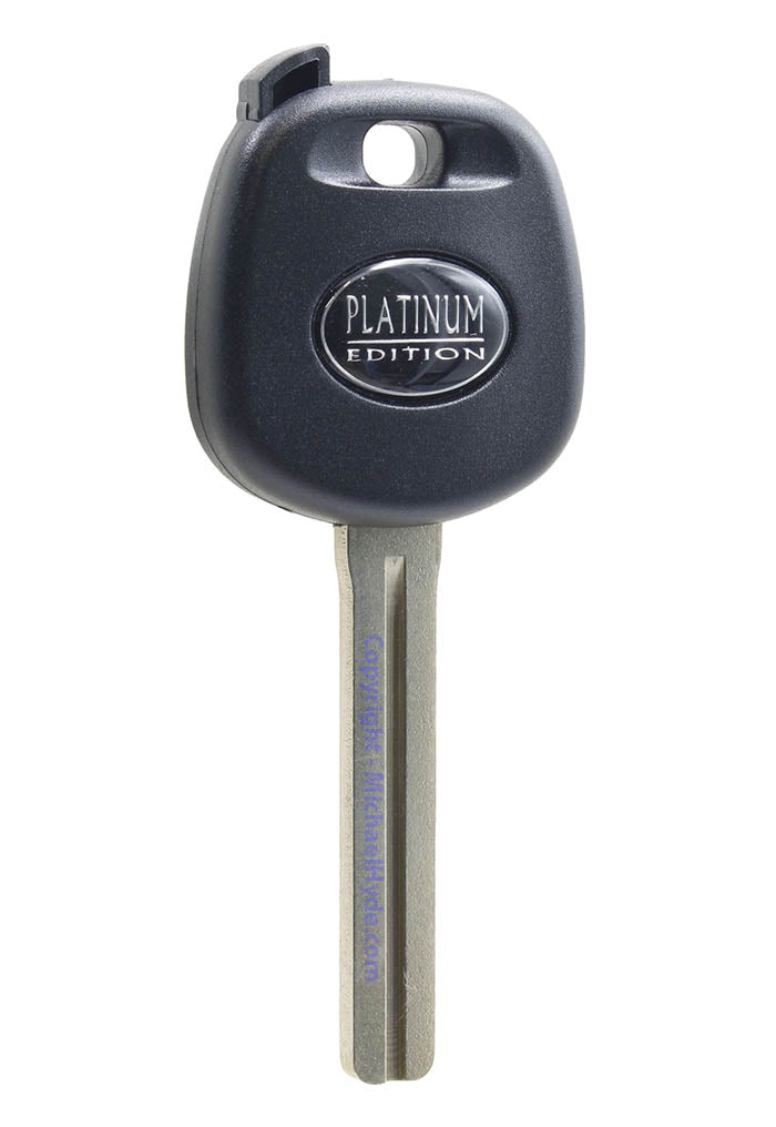 PLATINUM EDITION Lexus Long Shell Key - TOY40 - TR49