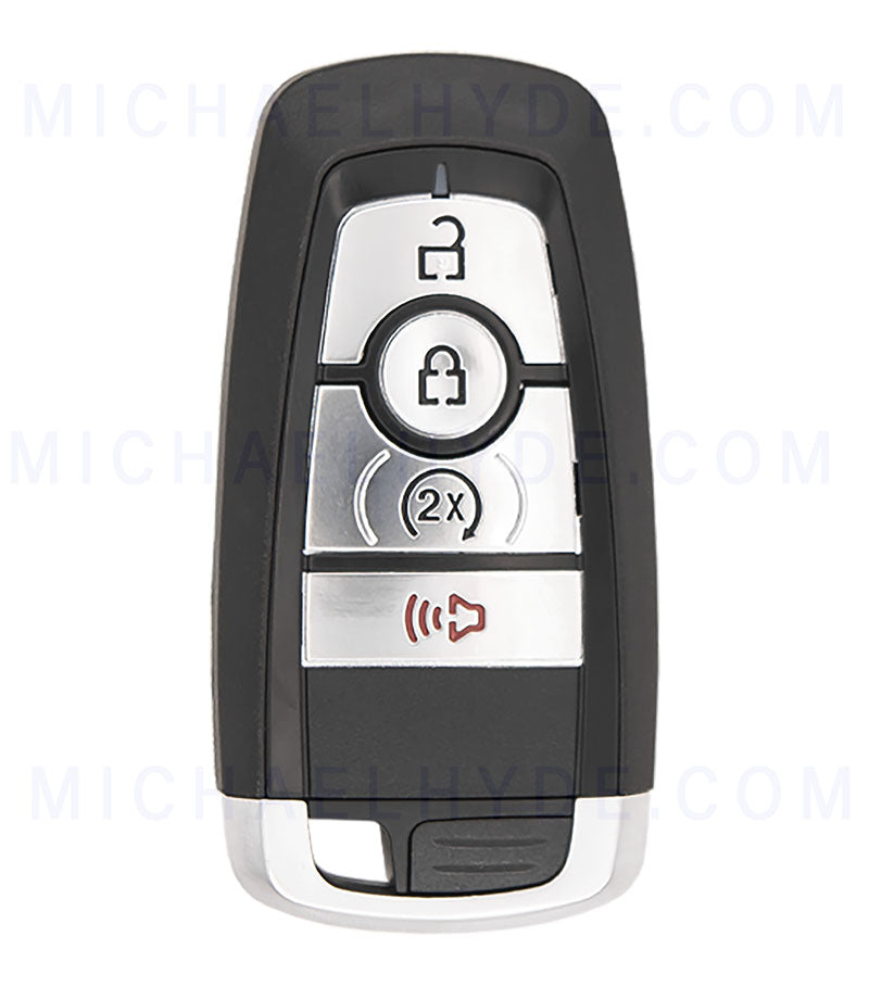 Ilco PRX-FORD-4B3 - Ford 4 Button Proximity Remote Fob - FCC: M3N-A2C931426 - Aftermarket for 164-R8182 - 036448256792 - Emerg Key Included