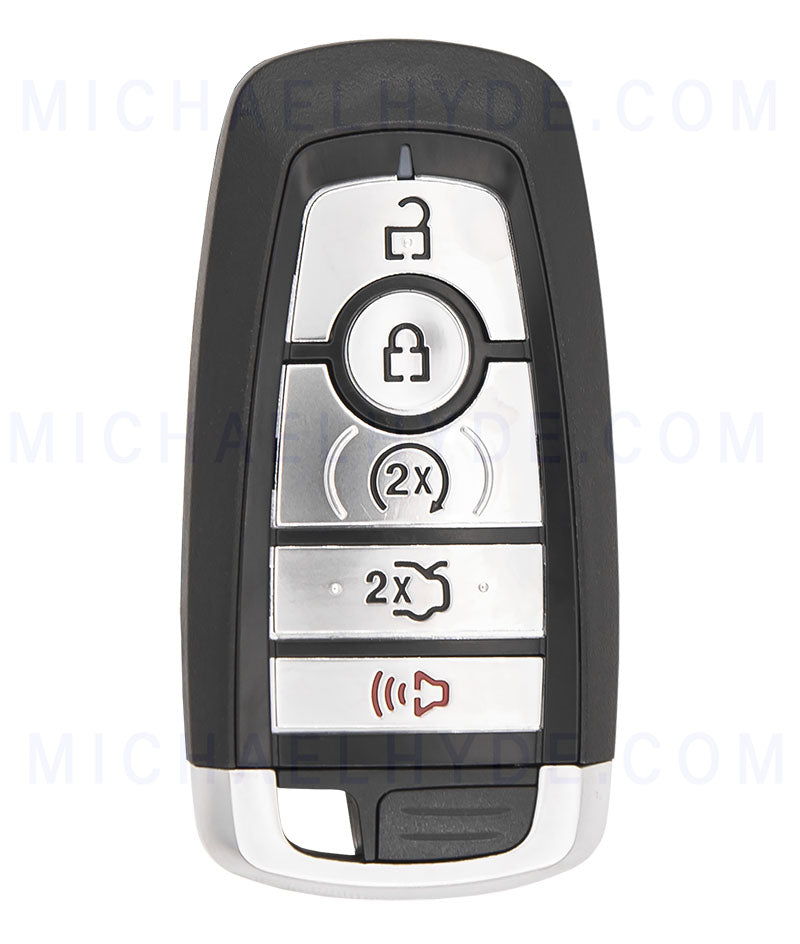 Ilco PRX-FORD-5B5 - Ford 5 Button Proximity Fob - FCC: M3N-A2C93142600, M3N-A2C931426 - Aftermarket for 164-R8149, 164-R8162, 164-R8275 - 036448255979 - Emerg Key Included