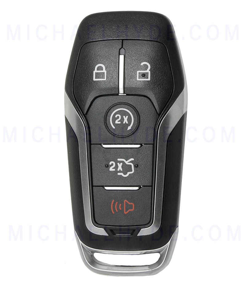 Ilco PRX-FORD-5B6 - Ford 5 Button Proximity Fob - FCC: M3N-A2C31243300 - Aftermarket for 164-R7991, 164-R8119 - 036448255986 - Emerg Key Included