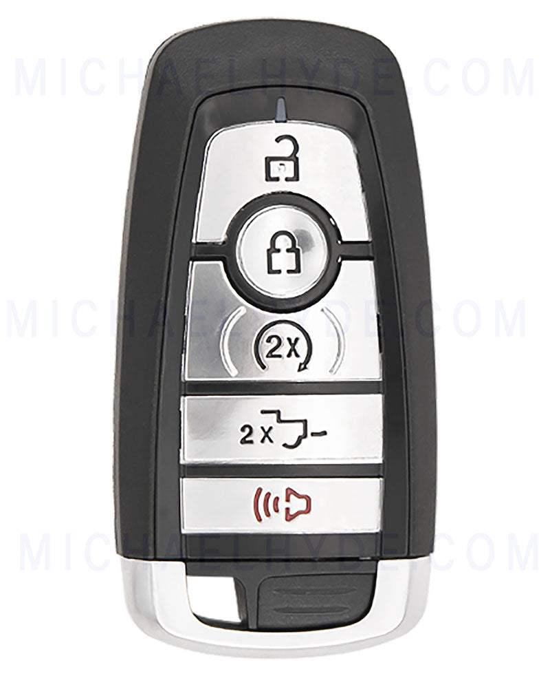 Ilco PRX-FORD-5B7 - Ford 5 Button Proximity Fob - FCC: M3N-A2C931426 - Aftermarket for 164-R8166, 164-R8185 - 036448256709 - Emerg Key Included