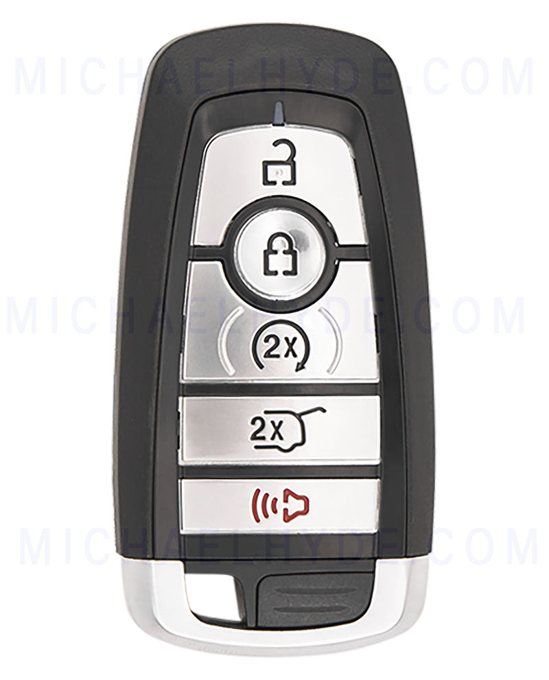 Ilco PRX-FORD-5B8 - Ford 5 Button Proximity Fob - FCC: M3N-A2C931426 - Aftermarket for 164-R8198, 164-R8278, 164-R8226 - 036448256815 - Emerg Key Included