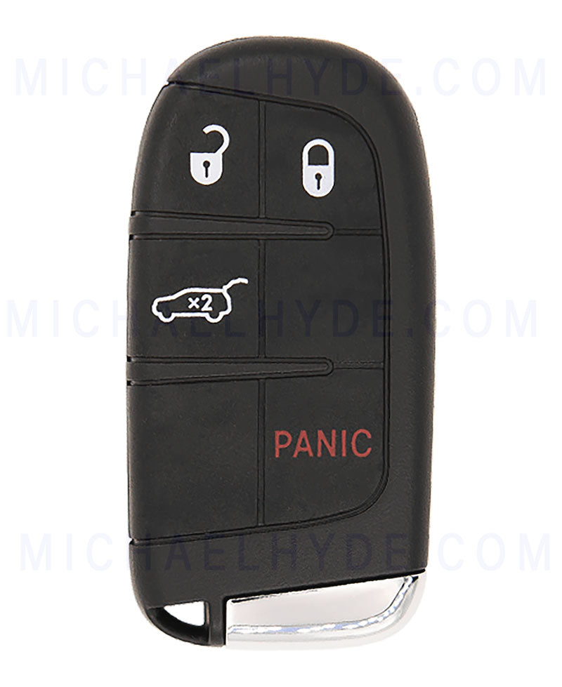 ILCO PRX-JEEP-4B5 - Jeep Compass 4 Button Prox - FCC: M3N-40821302 - Emergency Key Included - Aftermarket for Jeep - OE# 68250341, 68250341AB - AX00015080 - 036448257270