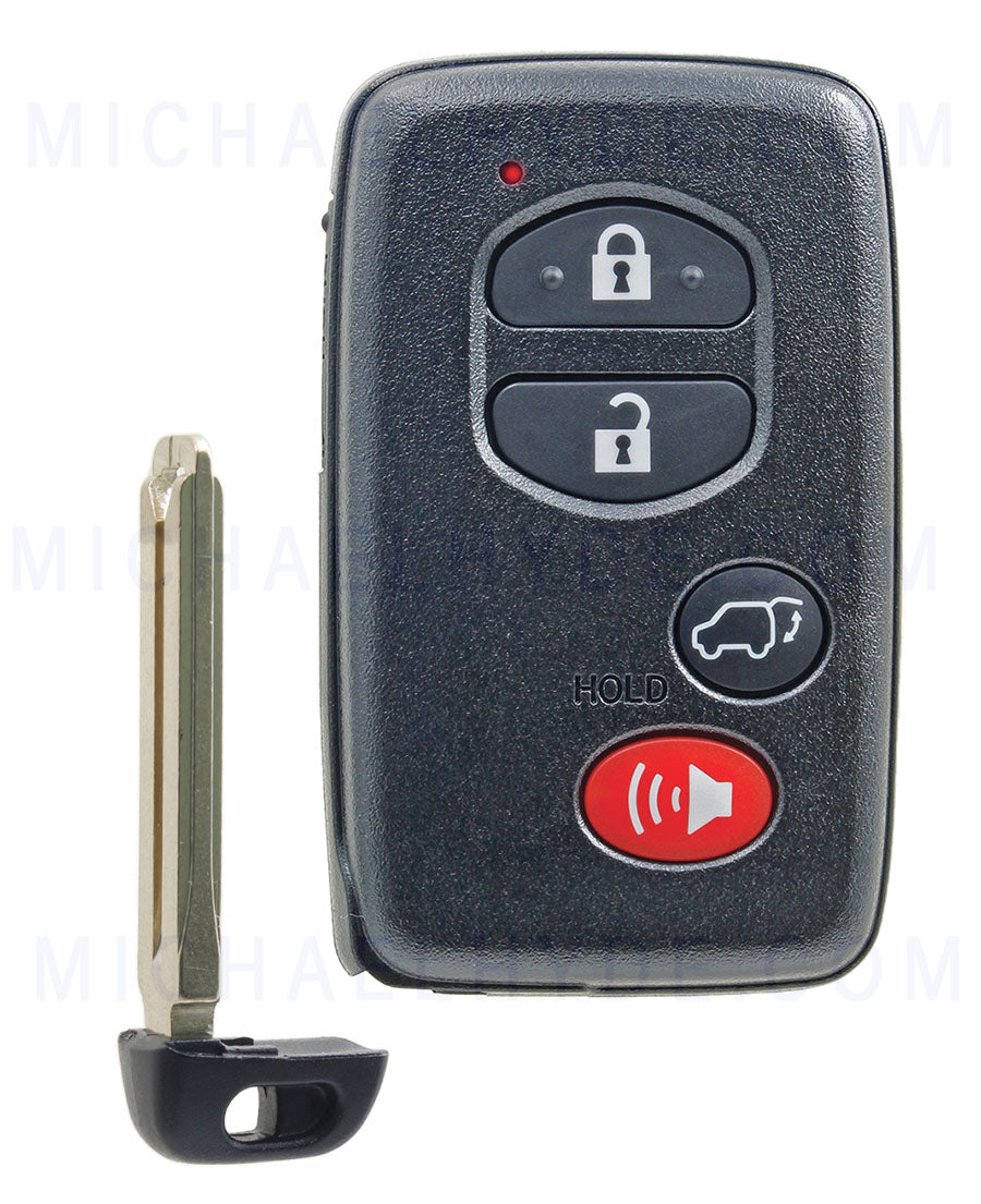 ILCO PRX-TOY-4B7 - Toyota 4 Button Proximity Remote - FCC: HYQ14AAB - AX00013720 - Aftermarket for # 89904-48110