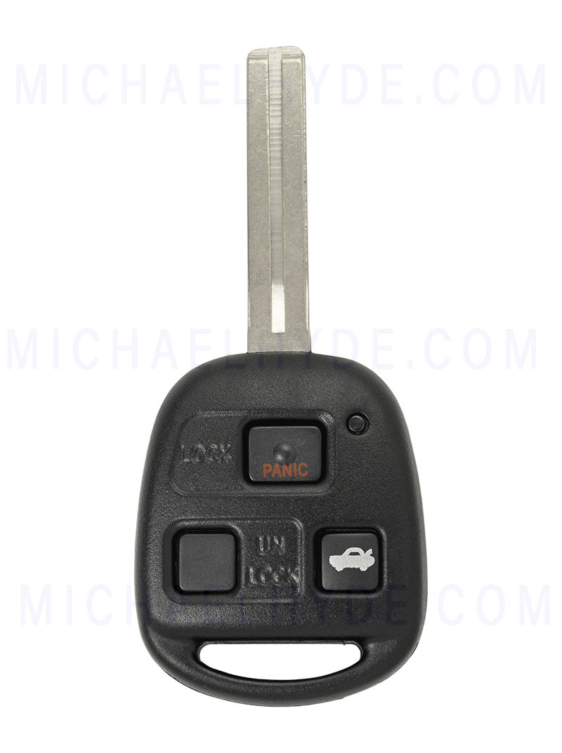 ILCO RHK-LEXUS-3B6 - Lexus 3 Button Remote Head Key - FCC: HYQ12BBK, HYQ12BBB - Aftermarket for Lexus - OE# 89070-50660, 50C11, 24171 - 036448256730