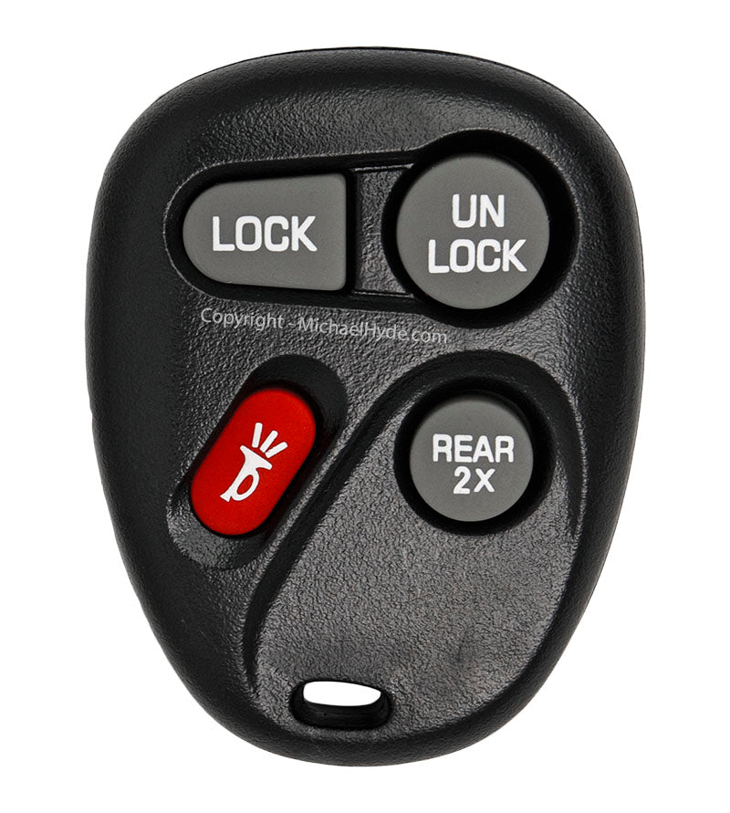 ILCO RKE-GM-4B17 - GM 4 Button Fob Remote - FCC: KOBLEAR1XT - AX00013870 - Aftermarket for GM 15043458