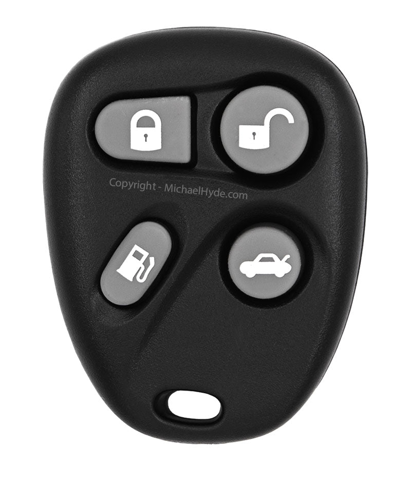 ILCO RKE-GM-4B18 - GM 4 Button Fob Remote - FCC: KOBUT1BT - AX00013890 - Aftermarket for Cadillac 25656444, 25656445