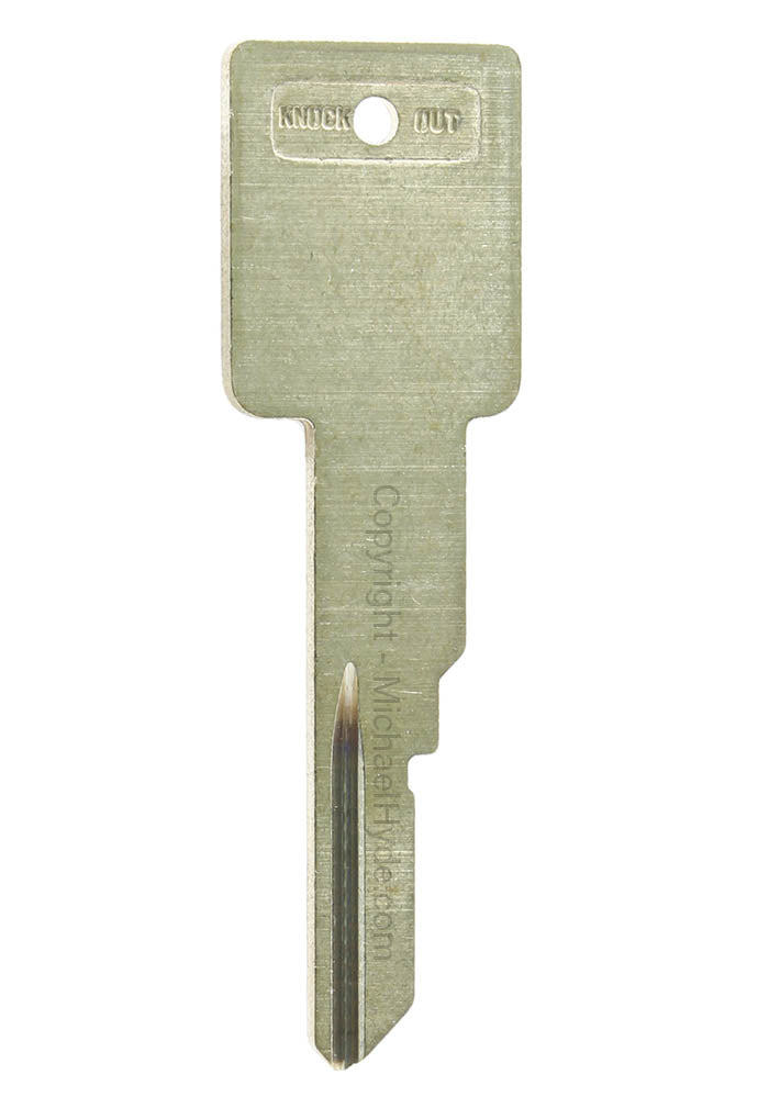 321631 GM VATS Work Keys- Primary Key (10pk) Strattec - Brass - Single sided - B62