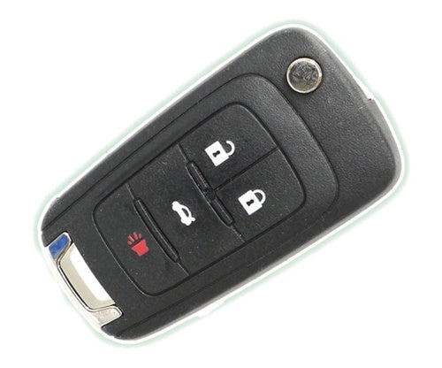 5912543 Chevy Camaro & Equinox 4-Button HU100 Remote Key - Strattec