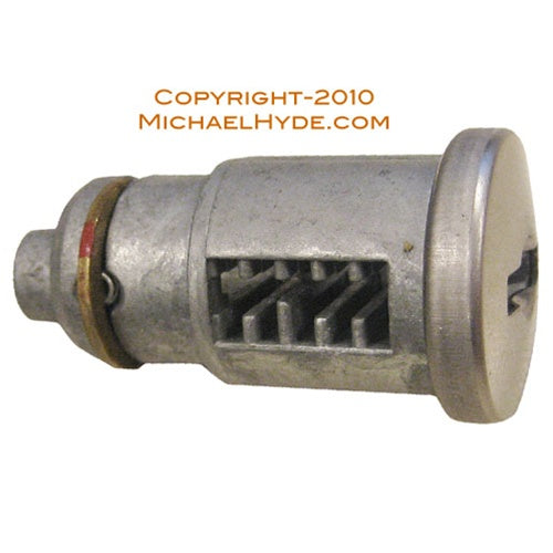 596974 Semi-Truck Ignition Cylinder, (uncoded without keys) - Strattec Lock Part