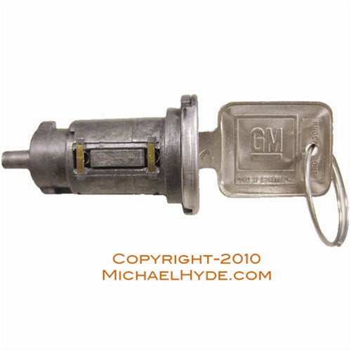 605532 GM In-Dash Ignition Lock w-Keys - Strattec Lock Part
