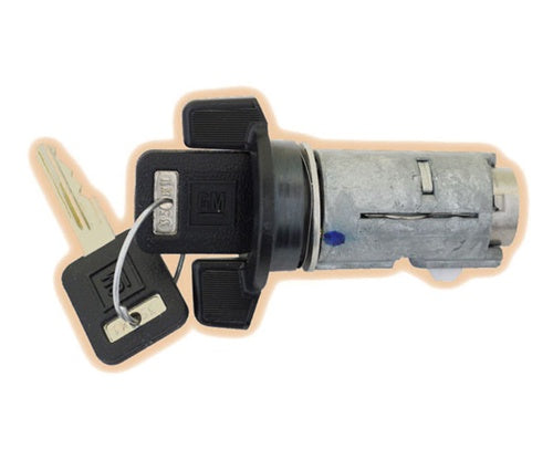 701400 GM Ignition Lock (coded with keys) Black - Strattec Lock Part