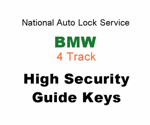 BMW 4-TRACK Space & Depth Guide Keys