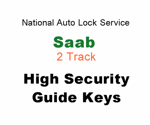 Saab 2-Track Space and Depth Guide Keys