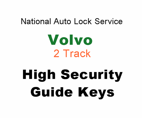 Volvo 2-Track Space & Depth Guide Keys