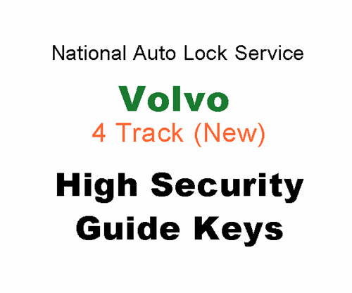 Volvo New 4-Track Space & Depth Guide Keys